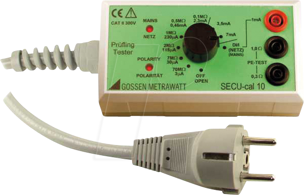 GMCI SECU-CAL - Kalibrieradapter SECU-cal 10, für SECUTEST und METRATEST von Gossen Metrawatt