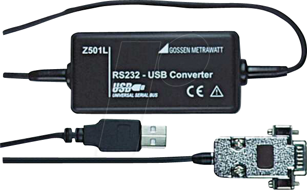 GMCI Z501L - Schnittstellen-Konverter, RS232 zu USB von Gossen Metrawatt