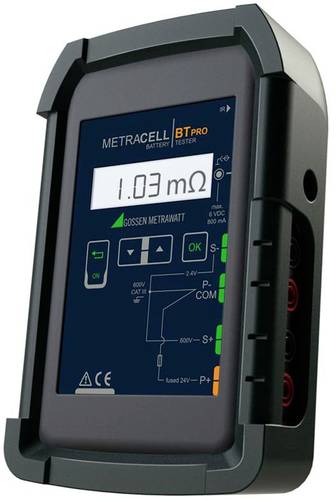 Gossen Metrawatt Batterietester METRACELL BT PRO Messbereich (Batterietester) bis 600V Akku, Batteri von Gossen Metrawatt