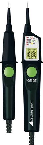 Gossen Metrawatt DUSPOL digital 1000 Zweipoliger Spannungsprüfer CAT III 1000 V, CAT IV 600V LCD, L von Gossen Metrawatt