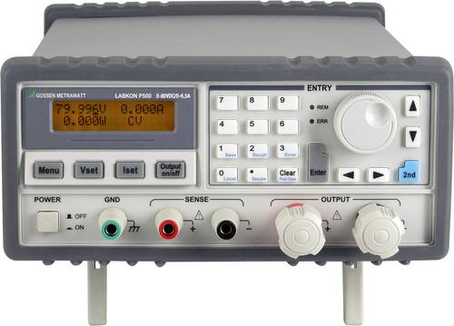 Gossen Metrawatt LABKON P500 35/14 Labornetzgerät, einstellbar 0.001V - 35 V/DC 0.001 - 14.5A 500W von Gossen Metrawatt