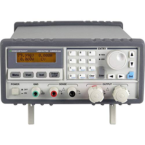 Gossen Metrawatt LABKON P800 80V 10A Labornetzgerät, einstellbar 0.001V - 80 V/DC 0.001-10A 800W von Gossen Metrawatt