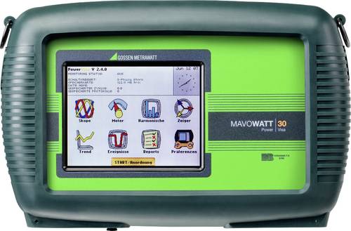 Gossen Metrawatt M810I Netz-Analysegerät 3phasig mit Loggerfunktion, inkl. Stromzangen Gossen Metrawatt M810I Netz-Analysegerät 3phasig mit Loggerfunktion, inkl. Stromzangen von Gossen Metrawatt
