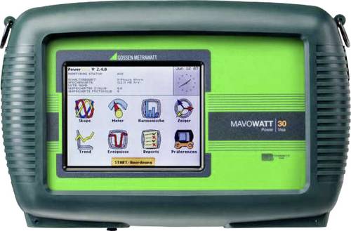 Gossen Metrawatt MAVOWATT 30 Netz-Analysegerät 3phasig mit Loggerfunktion Gossen Metrawatt MAVOWATT 30 Netz-Analysegerät 3phasig mit Loggerfunktion von Gossen Metrawatt