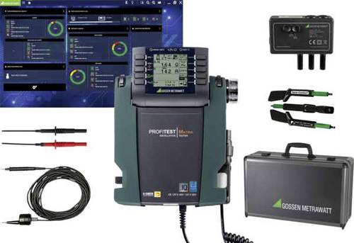 Gossen Metrawatt MEDpaket XTRA IQ Installationstester-Set, VDE-Prüfgeräte-Set kalibriert (DAkkS-ak Gossen Metrawatt MEDpaket XTRA IQ Installationstester-Set, VDE-Prüfgeräte-Set kalibriert (DAkkS-ak von Gossen Metrawatt