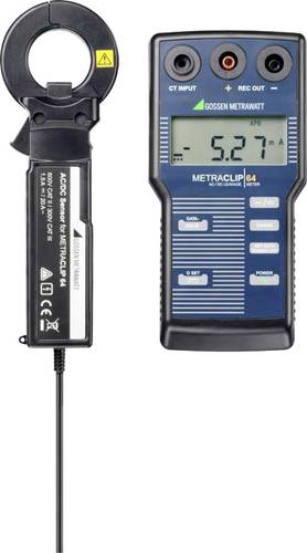 Gossen Metrawatt METRACLIP 64 Stromzange digital CAT II 600 V, CAT III 300V Anzeige (Counts): 9999 von Gossen Metrawatt