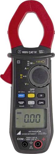 Gossen Metrawatt METRACLIP 86 Stromzange, Hand-Multimeter digital CAT III 1000 V, CAT IV 600V Anzeig Gossen Metrawatt METRACLIP 86 Stromzange, Hand-Multimeter digital CAT III 1000 V, CAT IV 600V Anzeig von Gossen Metrawatt