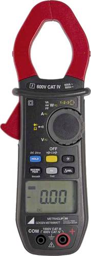 Gossen Metrawatt METRACLIP 86 Stromzange, Hand-Multimeter digital CAT III 1000 V, CAT IV 600V Anzeig von Gossen Metrawatt