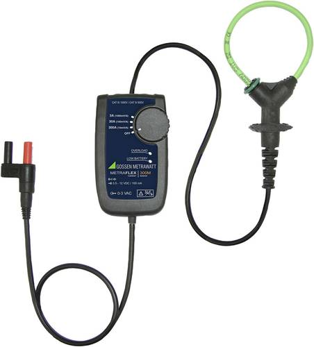 Gossen Metrawatt METRAFLEX 300M Stromzangenadapter Messbereich A/AC (Bereich): 3 - 300A flexibel von Gossen Metrawatt