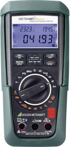 Gossen Metrawatt METRAHIT Energy Hand-Multimeter kalibriert (DAkkS-akkreditiertes Labor) digital CAT von Gossen Metrawatt