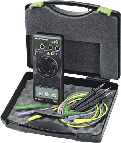 Gossen Metrawatt METRAPhase 1 Drehfeldmessgerät CAT IV 600V LED Gossen Metrawatt METRAPhase 1 Drehfeldmessgerät CAT IV 600V LED von Gossen Metrawatt