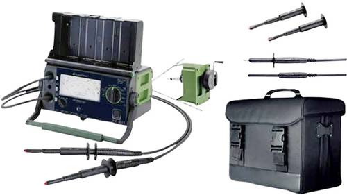 Gossen Metrawatt METRISO PRIME Set Isolationsmessgerät 100 V, 250 V, 500 V, 1000 V, 1500 V, 2000 V, von Gossen Metrawatt