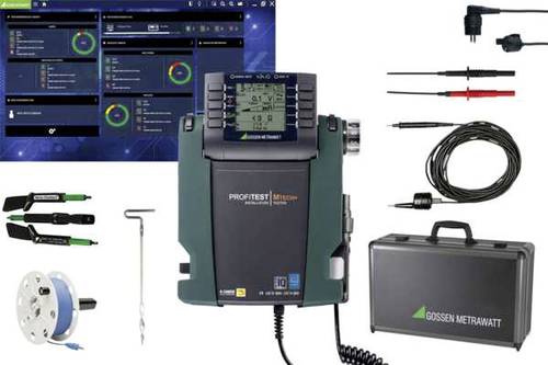 Gossen Metrawatt Meisterpaket TECH+ IQ Installationstester-Set, VDE-Prüfgeräte-Set kalibriert (DAk Gossen Metrawatt Meisterpaket TECH+ IQ Installationstester-Set, VDE-Prüfgeräte-Set kalibriert (DAk von Gossen Metrawatt