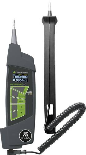 Gossen Metrawatt Metraline ISO CHECK Isolationsmessgerät 50 V, 100 V, 250 V, 500 V, 1000V 1 GΩ Gossen Metrawatt Metraline ISO CHECK Isolationsmessgerät 50 V, 100 V, 250 V, 500 V, 1000V 1 GΩ von Gossen Metrawatt