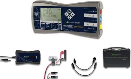 Gossen Metrawatt PV SUN PACKAGE Installationstester-Set VDE-Norm 0126 von Gossen Metrawatt