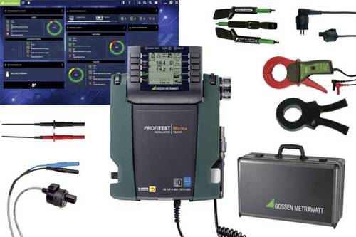 Gossen Metrawatt Profipaket XTRA IQ Installationstester-Set, VDE-Prüfgeräte-Set kalibriert (DAkkS- Gossen Metrawatt Profipaket XTRA IQ Installationstester-Set, VDE-Prüfgeräte-Set kalibriert (DAkkS- von Gossen Metrawatt