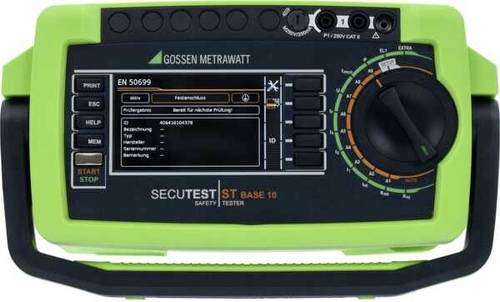 Gossen Metrawatt SECUTEST LEMONGREEN Gerätetester-Set kalibriert (DAkkS-akkreditiertes Labor) VDE-N von Gossen Metrawatt