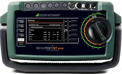 Gossen Metrawatt SECUTEST ST BASE kalibriert (DAkkS-akkreditiertes Labor) von Gossen Metrawatt
