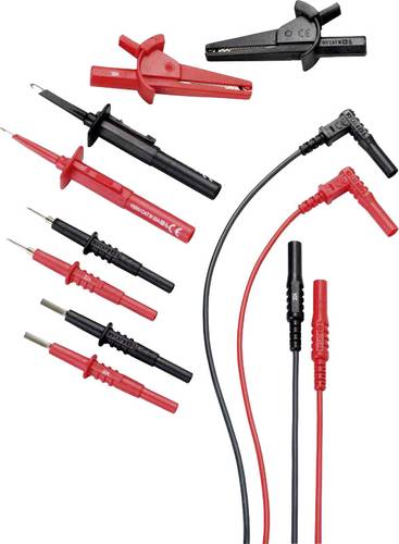 Gossen Metrawatt Sicherheits-Messleitungs-Set [Lamellenstecker 4mm - Lamellenstecker 4 mm] 1.20m Sch von Gossen Metrawatt