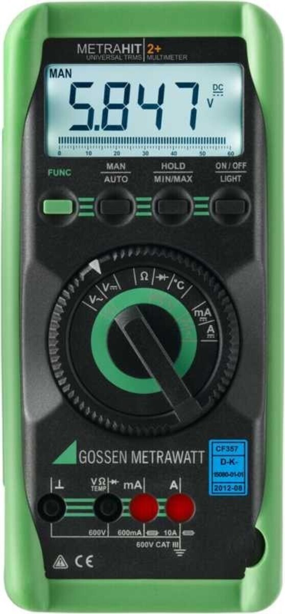 Gossen Metrawatt TRMS Multimeter METRAHIT 2+ M205A Gossen Metrawatt TRMS Multimeter METRAHIT 2+ M205A von Gossen Metrawatt
