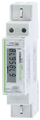 Gossen Metrawatt U281A METRALINE ENERGY Wechselstromzähler digital MID-konform: Ja 1St. Gossen Metrawatt U281A METRALINE ENERGY Wechselstromzähler digital MID-konform: Ja 1St. von Gossen Metrawatt