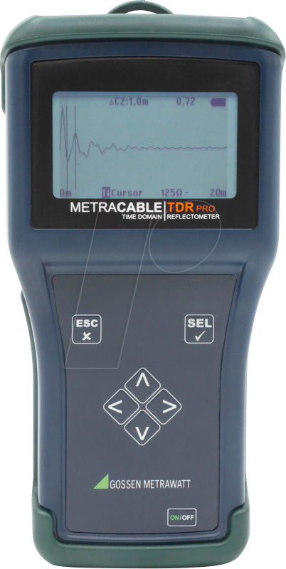 METRACABLE TDR P - Time Domain Reflektometer METRACABLE TDR PRO von Gossen Metrawatt