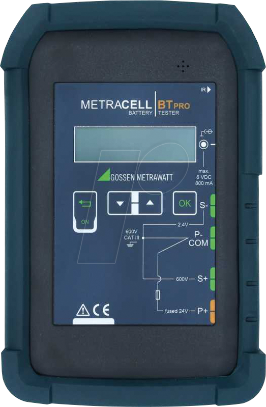 METRACELL BT PRO - Batterietester METRACELL BT PRO, 0 - 600 V DC, 0 - 300 V AC von Gossen Metrawatt