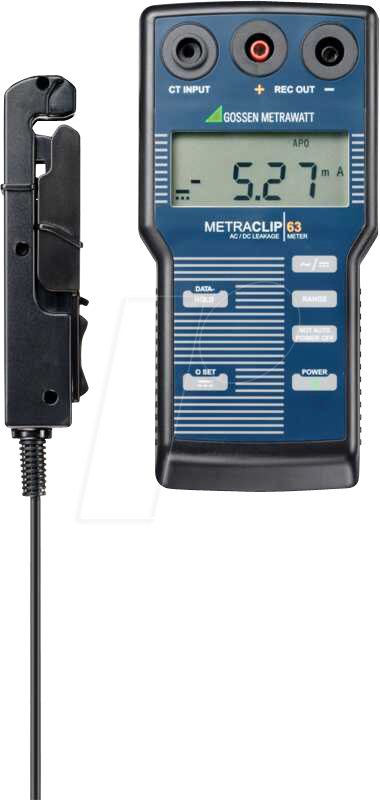 METRACLIP 63 - Stromzange METRACLIP 63, digital, AC/DC, bis 10 A von Gossen Metrawatt