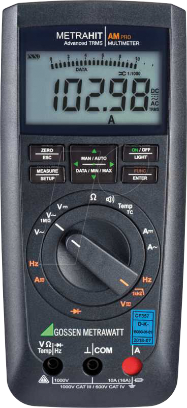 METRAHIT AM PRO - Multimeter METRAHIT AM PRO, digital, 12000 Counts von Gossen Metrawatt