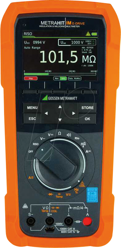METRAHIT IM EDRV - Multimeter METRAHIT IM E-DRIVE BT, All-In-One METRAHIT IM EDRV - Multimeter METRAHIT IM E-DRIVE BT, All-In-One von Gossen Metrawatt