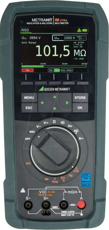 METRAHIT IM XBT - Multimeter METRAHIT IM XTRA BT, All-In-One von Gossen Metrawatt