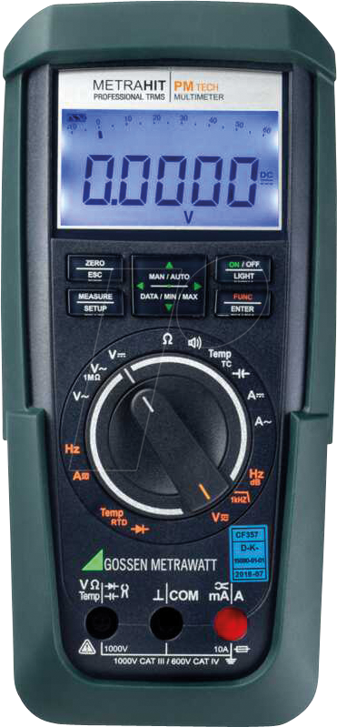 METRAHIT PM TECH - Multimeter METRAHIT PM TECH, digital, 60000 Counts, TRMS von Gossen Metrawatt