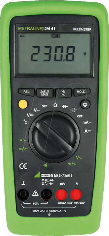 METRALINE DM41 - Multimeter METRALINE DM41, digital, 4000 Counts von Gossen Metrawatt