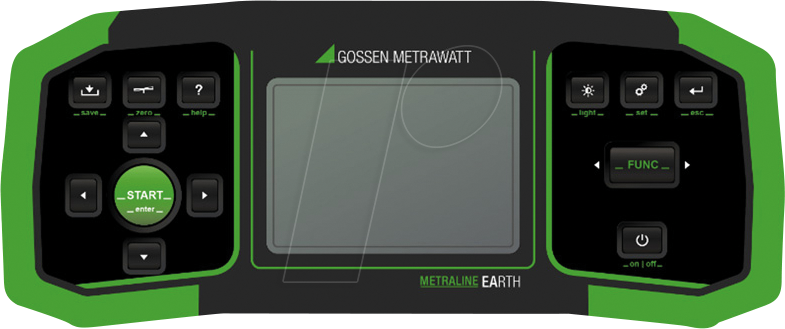 METRALINE EARTH - Erdungswiderstands-, Niederohmmessgerät METRALINE Earth von Gossen Metrawatt
