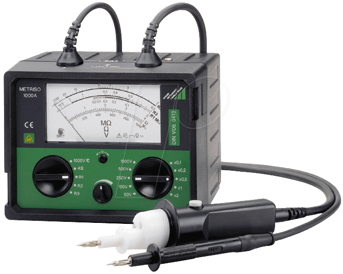 METRISO 1000A - Isolationsmessgerät METRISO, analog von Gossen Metrawatt