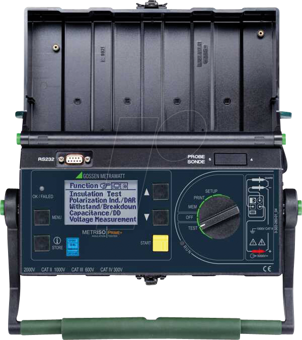 METRISO PRIME+ - Isolationsmessgerät METRISO PRIME+, Hochspannung von Gossen Metrawatt