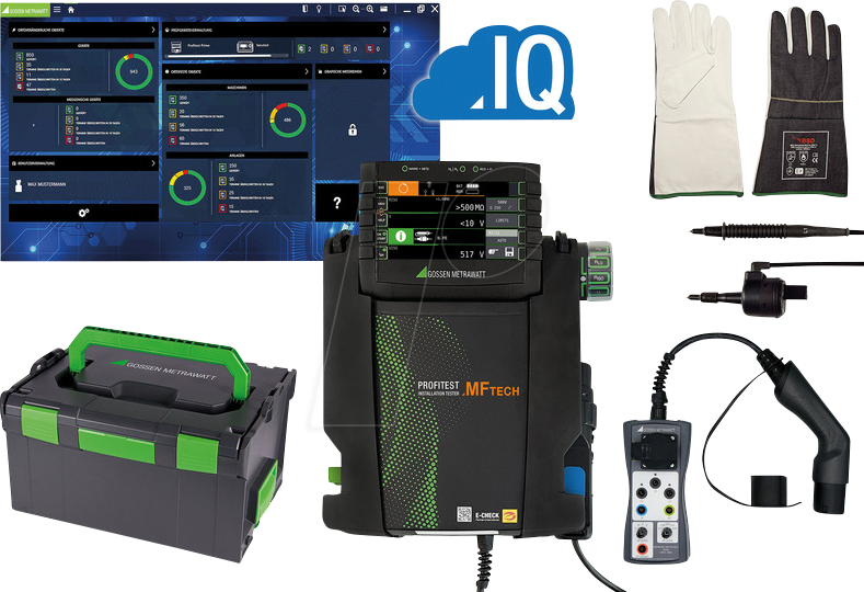 PROFI MF TECH EV - Prüfgerät PROFiTEST MF TECH, EVSE-Set PROFI MF TECH EV - Prüfgerät PROFiTEST MF TECH, EVSE-Set von Gossen Metrawatt