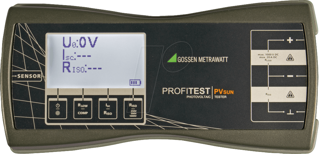 PROFITEST PV SUN - Prüfgerät PROFITEST PVsun, für PV-Module und -Strings von Gossen Metrawatt