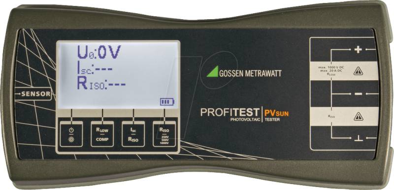 PROFITEST PV SUN - Prüfgerät PROFITEST PVsun, für PV-Module und -Strings von Gossen Metrawatt