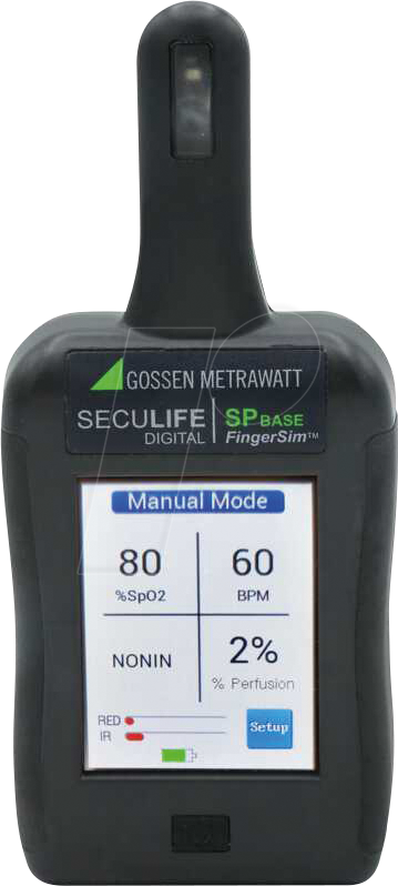 SECULIFE SP BASE - Testgerät SECULIFE SP BASE, für SPO2-Monitore SECULIFE SP BASE - Testgerät SECULIFE SP BASE, für SPO2-Monitore von Gossen Metrawatt