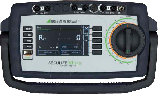 SECULIFE ST BSIQ - Gerätetester SECULIFE ST BASE IQ, nach DGUV Vorschrift 3 von Gossen Metrawatt