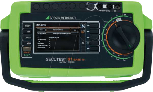 SECUTEST LEMONGR - Gerätetester SECUTEST LEMONGREEN, nach DGUV Vorschrift 3 von Gossen Metrawatt