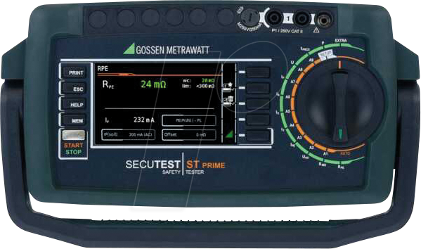 SECUTEST ST PRME - Gerätetester SECUTEST ST PRIME SECUTEST ST PRME - Gerätetester SECUTEST ST PRIME von Gossen Metrawatt