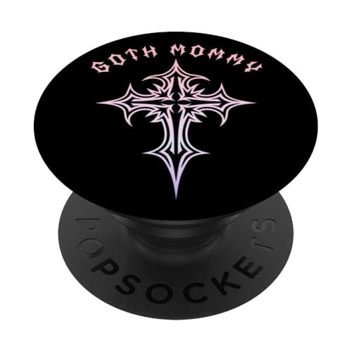 Goth Mommy! Gothic Cross Y2K Alt Ästhetisches Emo Motiv PopSockets Klebender PopGrip Goth Mommy! Gothic Cross Y2K Alt Ästhetisches Emo Motiv PopSockets Klebender PopGrip von Goth Cross Designs