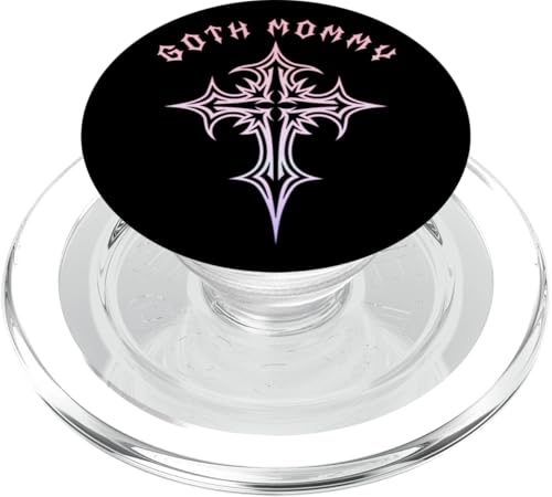 Goth Mommy! Gothic Cross Y2K Alt Ästhetisches Emo Motiv PopSockets PopGrip für MagSafe Goth Mommy! Gothic Cross Y2K Alt Ästhetisches Emo Motiv PopSockets PopGrip für MagSafe von Goth Cross Designs