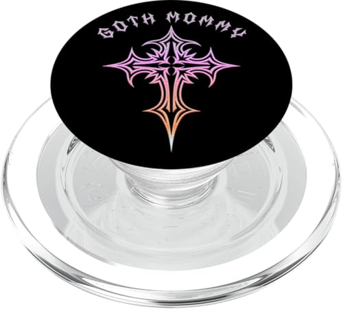 Goth Mommy! Gothic Cross Y2K Alt Ästhetisches Emo Motiv PopSockets PopGrip für MagSafe Goth Mommy! Gothic Cross Y2K Alt Ästhetisches Emo Motiv PopSockets PopGrip für MagSafe von Goth Cross Designs