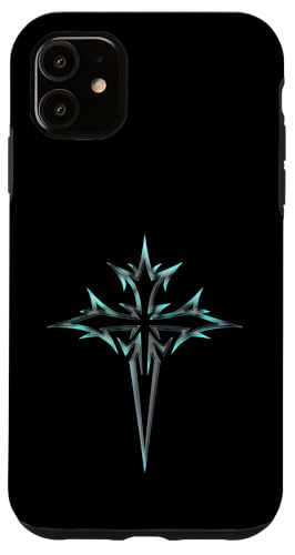 Gothic Cross Y2K Alt Ästhetisches Emo Motiv Hülle für iPhone 11 Gothic Cross Y2K Alt Ästhetisches Emo Motiv Hülle für iPhone 11 von Goth Cross Designs