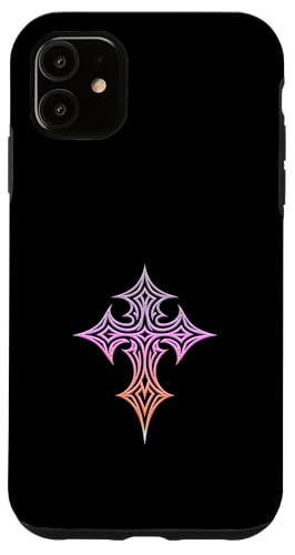 Gothic Cross Y2K Alt Ästhetisches Emo Motiv Hülle für iPhone 11 Gothic Cross Y2K Alt Ästhetisches Emo Motiv Hülle für iPhone 11 von Goth Cross Designs