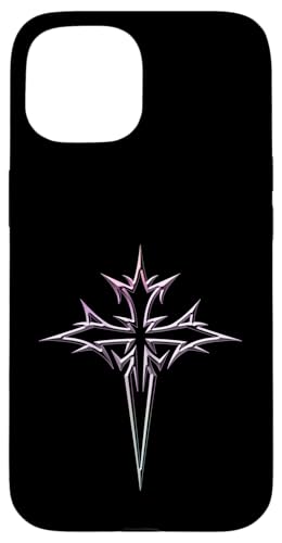 Gothic Cross Y2K Alt Ästhetisches Emo Motiv Hülle für iPhone 15 Gothic Cross Y2K Alt Ästhetisches Emo Motiv Hülle für iPhone 15 von Goth Cross Designs