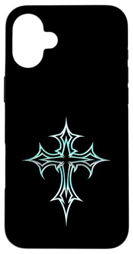 Gothic Cross Y2K Alt Ästhetisches Emo Motiv Hülle für iPhone 16 Plus Gothic Cross Y2K Alt Ästhetisches Emo Motiv Hülle für iPhone 16 Plus von Goth Cross Designs